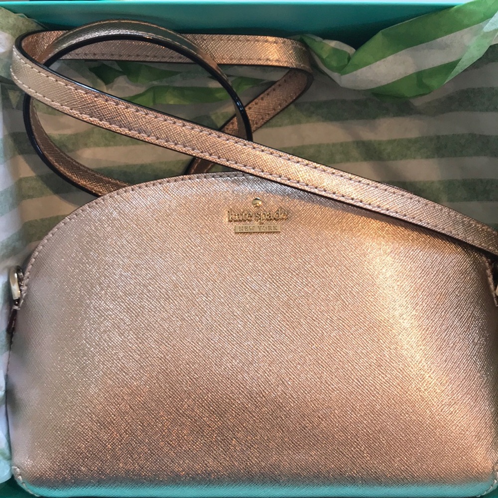 NWT Kate Spade Rose Gold Purse